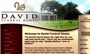 Davidfuneralhome.org thumbnail