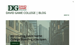 Davidgamecollege.wordpress.com thumbnail