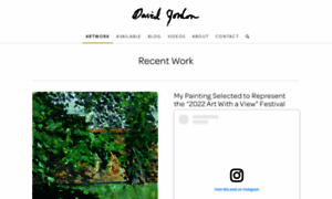 Davidgordonpaintings.com thumbnail