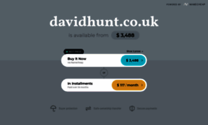 Davidhunt.co.uk thumbnail