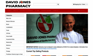 Davidjonespharmacy.com.au thumbnail