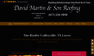 Davidmartinandsonroofing.com thumbnail