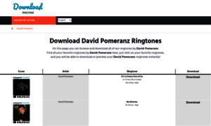 Davidpomeranz.download-ringtone.com thumbnail