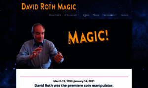 Davidrothmagic.com thumbnail