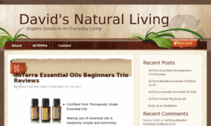 Davids-natural-living.com thumbnail