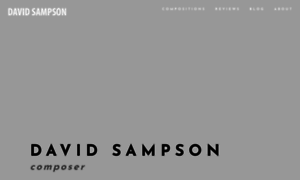 Davidsampsoncomposer.net thumbnail
