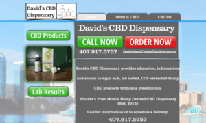 Davidscbddispensary.com thumbnail