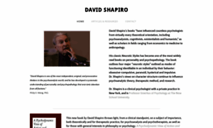 Davidshapiropsychology.com thumbnail