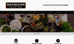 Davidsonspecfoods.com thumbnail