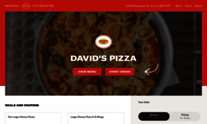 Davidspizzaquincy.com thumbnail