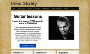 Davidstanleyguitar.com.au thumbnail