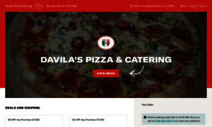 Davilaspizzarestaurant.com thumbnail