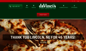 Davincis.com thumbnail