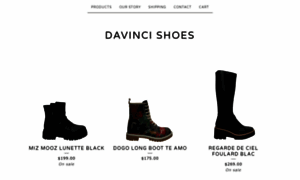 Davincishoes.ca thumbnail