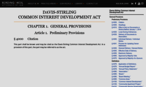Davis-stirling-act.com thumbnail