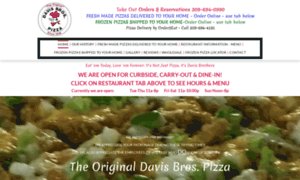 Davisbrospizza.com thumbnail
