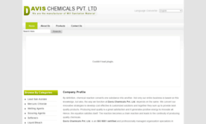 Davischemicals.com thumbnail