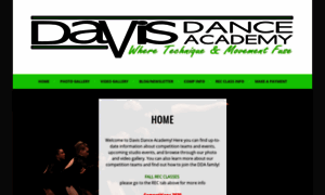 Davisdanceacademy.com thumbnail