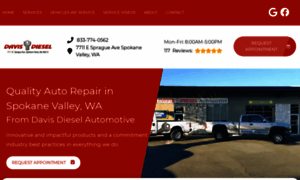 Davisdieselandautorepair.com thumbnail