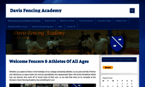 Davisfencingacademy.com thumbnail