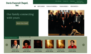 Davisfuneralchapelinc.com thumbnail