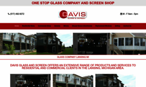 Davisglassandscreen.com thumbnail