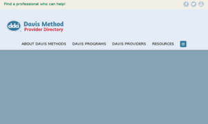 Davismethod.org thumbnail