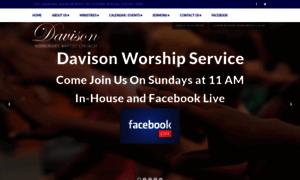 Davisonmissionarybaptistchurch.com thumbnail