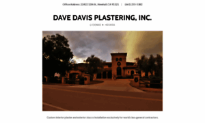 Davisplastering.com thumbnail