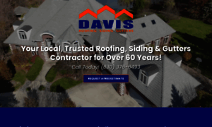 Davisroofing.com thumbnail