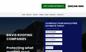 Davisroofing.us thumbnail