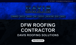 Davisroofingsolutions.com thumbnail