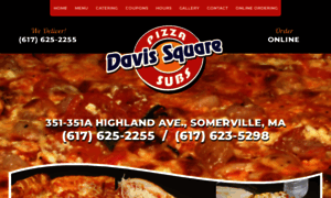 Davissquarepizza.com thumbnail