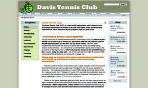 Davistennisclub.org thumbnail