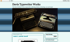 Davistypewriters.blogspot.com thumbnail