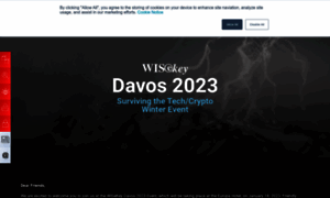 Davos.wisekey.com thumbnail