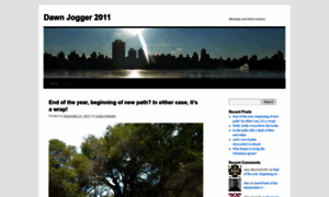 Dawnjogger2011.wordpress.com thumbnail
