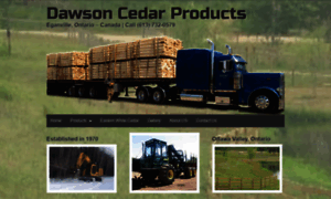 Dawsoncedarproducts.ca thumbnail