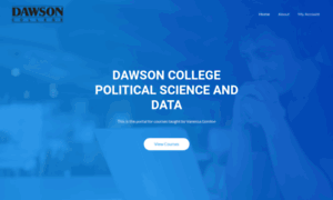 Dawsoncollegepolitics.ca thumbnail