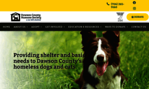 Dawsoncountyhumanesociety.org thumbnail