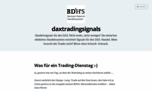 Daxtradingsignals.wordpress.com thumbnail