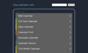 Day-calendar.com thumbnail