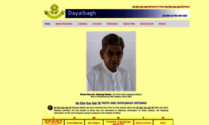 Dayalbagh.org.in thumbnail