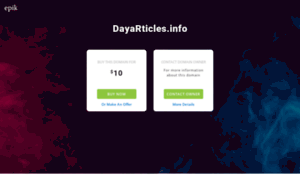 Dayarticles.info thumbnail