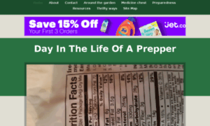 Dayinthelifeofaprepper.com thumbnail