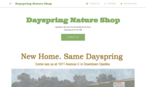 Dayspring-nature-shop.business.site thumbnail