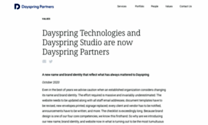 Dayspring-tech.com thumbnail