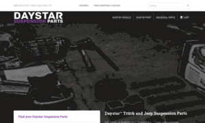 Daystarsuspensionparts.com thumbnail