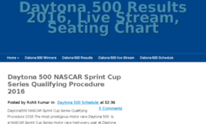 Daytona500results.net thumbnail