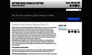 Daytonabeachseamlessgutters.com thumbnail